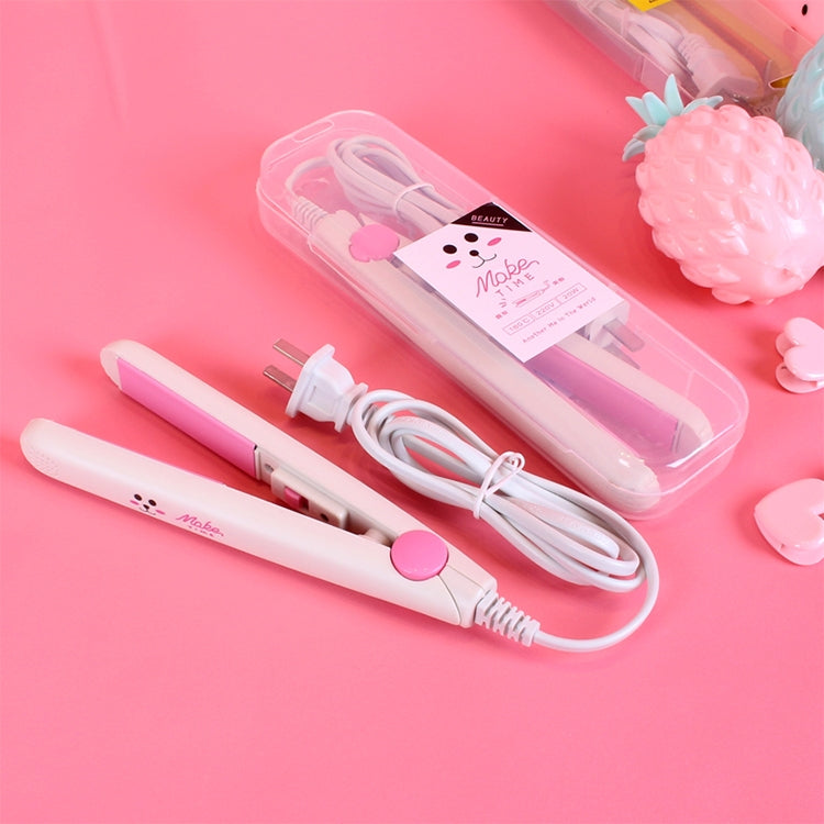Mini Ferramentas Profissionais para Cabelo, Prancha de Alisamento de Viagem com Placas Onduladas