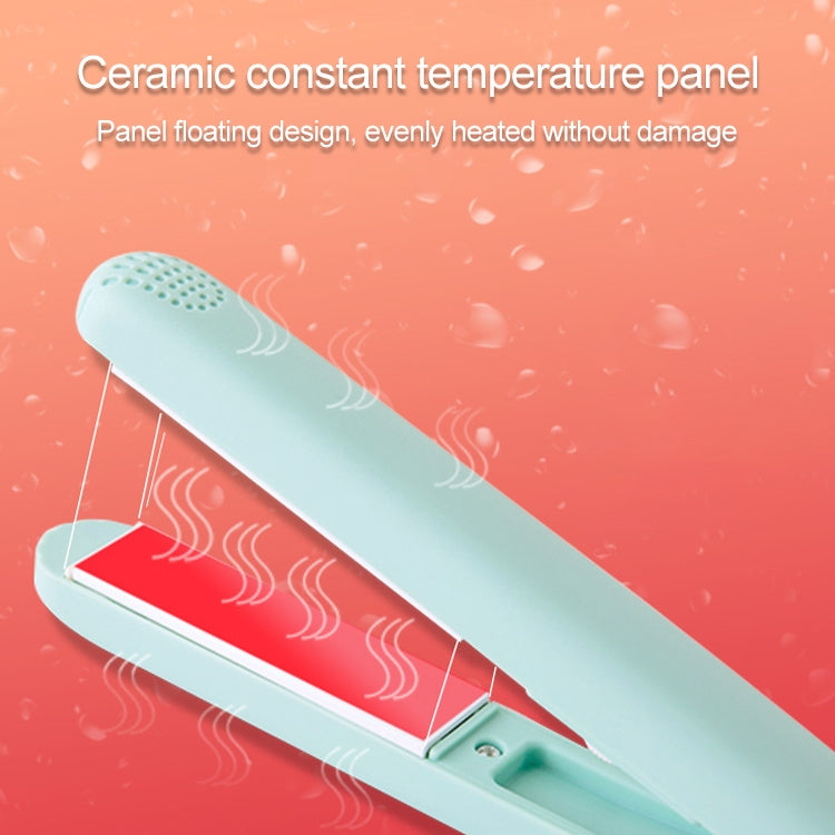 Mini Ferramentas Profissionais para Cabelo, Prancha de Alisamento de Viagem com Placas Onduladas