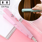 Mini Ferramentas Profissionais para Cabelo, Prancha de Alisamento de Viagem com Placas Onduladas