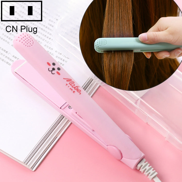Mini Ferramentas Profissionais para Cabelo, Prancha de Alisamento de Viagem com Placas Onduladas