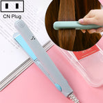 Mini Ferramentas Profissionais para Cabelo, Prancha de Alisamento de Viagem com Placas Onduladas