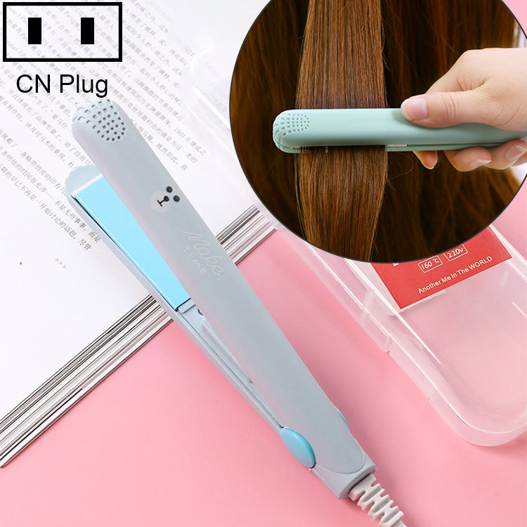 Mini Ferramentas Profissionais para Cabelo, Prancha de Alisamento de Viagem com Placas Onduladas