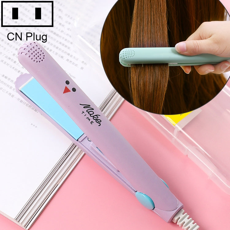 Mini Ferramentas Profissionais para Cabelo, Prancha de Alisamento de Viagem com Placas Onduladas