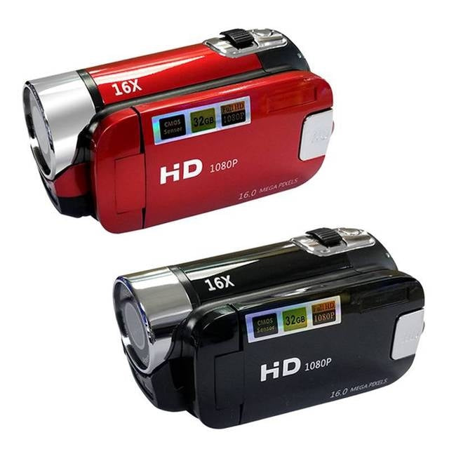 Câmara DV de Viagem Doméstica com Zoom Digital 16X, 16 Milhões de Pixels HD, Ficha US