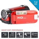 Câmara DV de Viagem Doméstica com Zoom Digital 16X, 16 Milhões de Pixels HD, Ficha US
