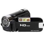 Câmara DV de Viagem Doméstica com Zoom Digital 16X, 16 Milhões de Pixels HD, Ficha US