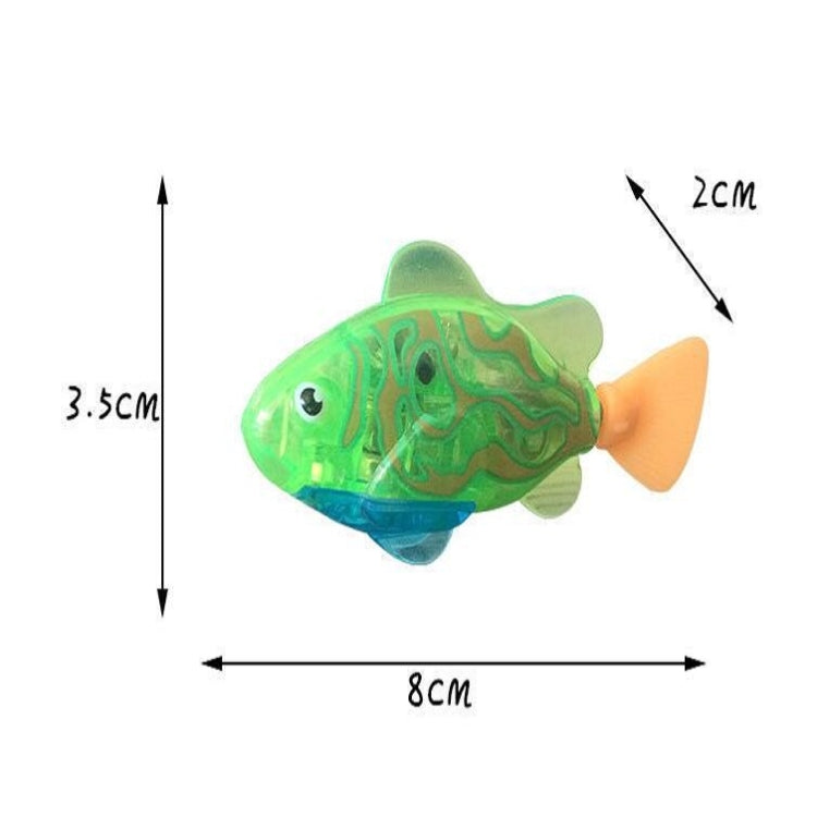 Brinquedo de Chuveiro para Bebés com Peixe Elétrico Simulado 8 em 1 com Função de Natação e Iluminação, Peixe Elétrico Simulado
