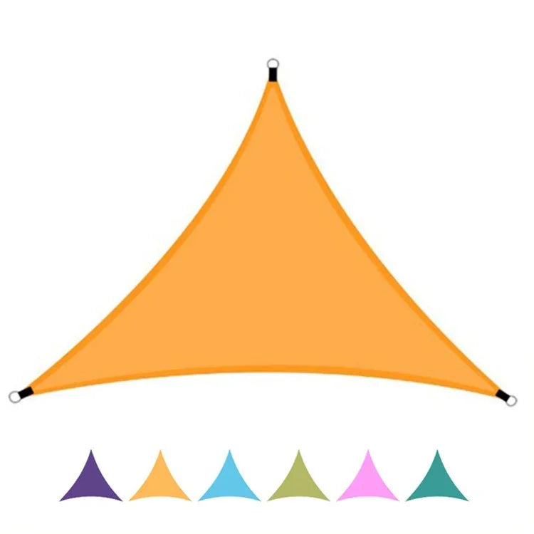 Toldo Triangular para Proteção Solar ao Ar Livre, Tela de Céu, Toldo Simples para Proteção Solar, 3X3X3M, 4X4X4M, 6X6X6M