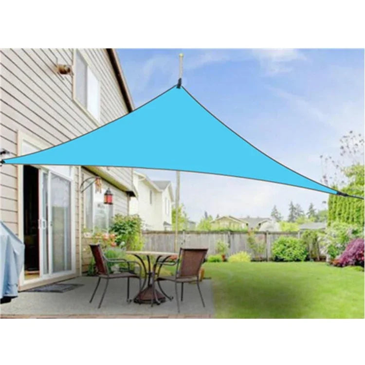 Toldo Triangular para Proteção Solar ao Ar Livre, Tela de Céu, Toldo Simples para Proteção Solar, 3X3X3M, 4X4X4M, 6X6X6M