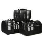 Bolsa Transportadora Diagonal Dobrável de Malha Respirável para Animais, S, M, L