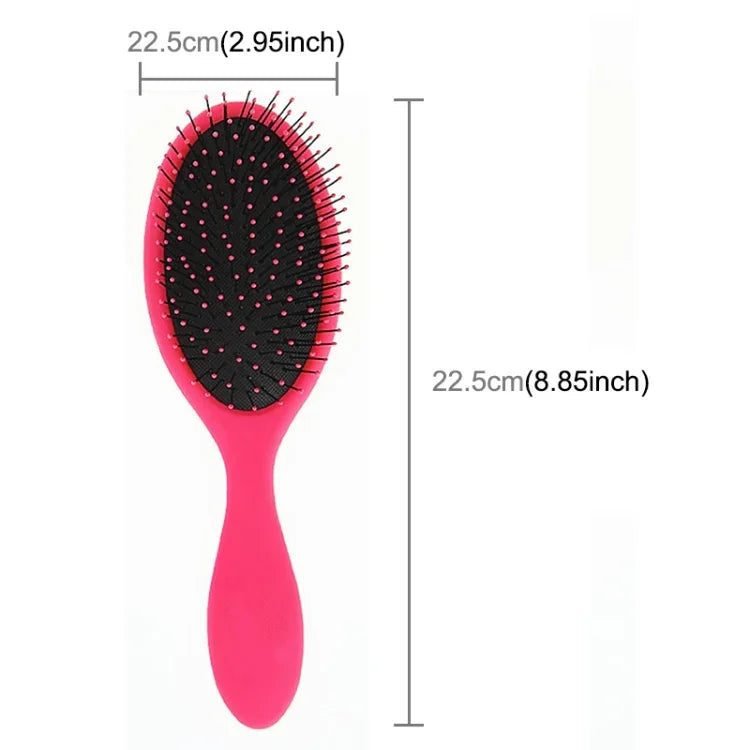 Escova de Cabelo Suave para Mulheres Pente de Salão para Penteados Escova de Massagem para Couro Cabeludo Molhado e Seco