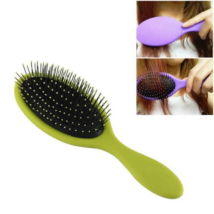 Escova de Cabelo Suave para Mulheres Pente de Salão para Penteados Escova de Massagem para Couro Cabeludo Molhado e Seco