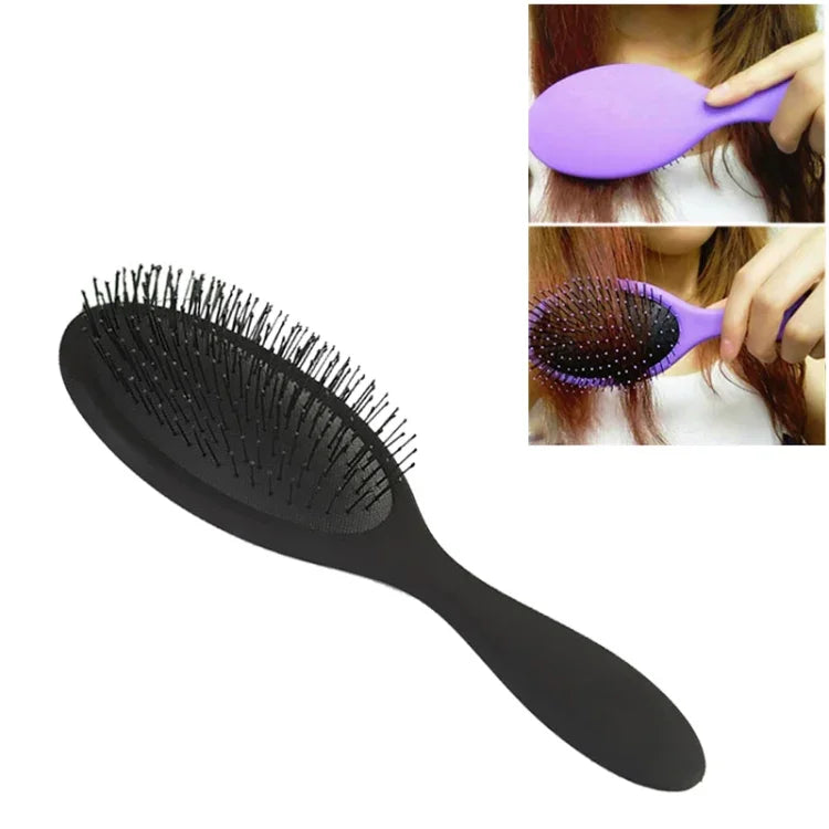 Escova de Cabelo Suave para Mulheres Pente de Salão para Penteados Escova de Massagem para Couro Cabeludo Molhado e Seco