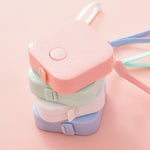 Fita Métrica Mini Portátil de Couro Bonita de 1,5M, Fita Métrica 1,5M