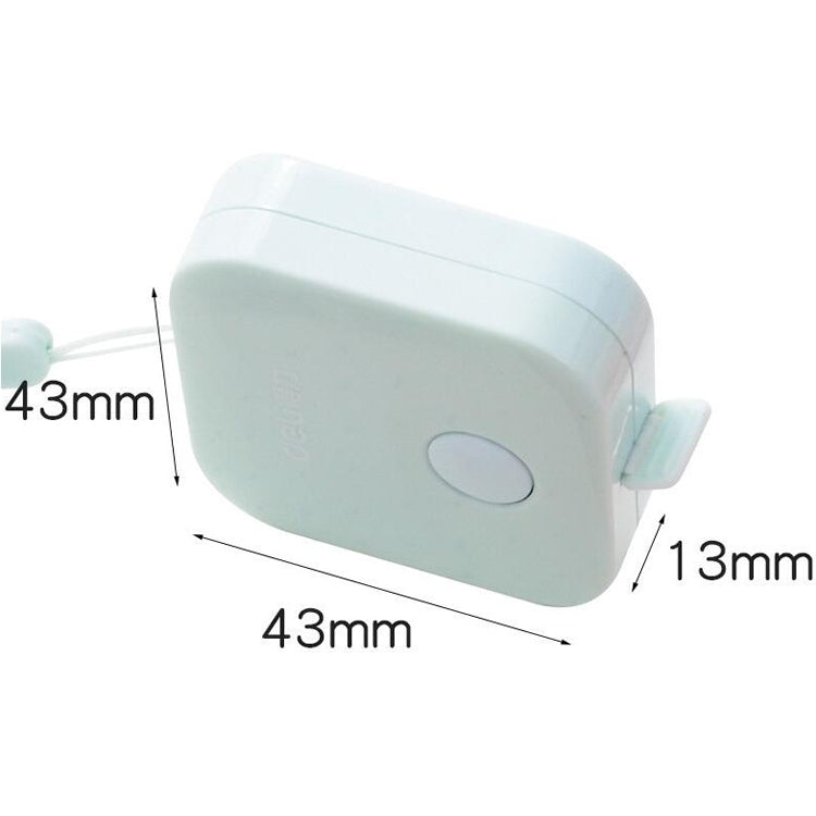 Fita Métrica Mini Portátil de Couro Bonita de 1,5M, Fita Métrica 1,5M