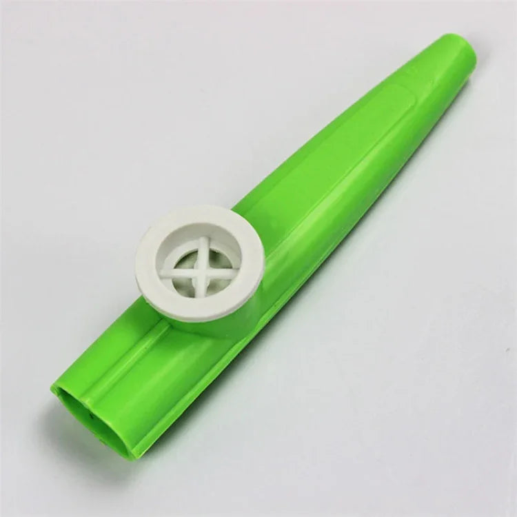 10 Unidades de Kazoo de Plástico Instrumento de Acompanhamento para Crianças, Entrega de Cor Aleatória, 10 Unidades Kazoo