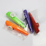 10 Unidades de Kazoo de Plástico Instrumento de Acompanhamento para Crianças, Entrega de Cor Aleatória, 10 Unidades Kazoo
