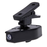 Mini lanterna LED com clip ajustável para óculos, luz de leitura