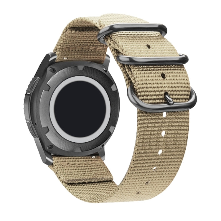 Washable Nylon Canvas Watchband, 18mm, 20mm, 22mm, 24mm