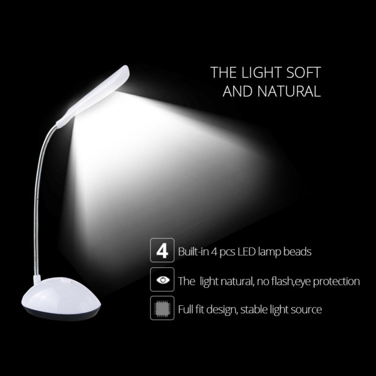 2 unidades de candeeiros de mesa flexíveis ajustáveis portáteis para leitura no quarto, luz noturna LED para crianças, branco, rosa, azul, verde