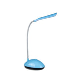 2 unidades de candeeiros de mesa flexíveis ajustáveis portáteis para leitura no quarto, luz noturna LED para crianças, branco, rosa, azul, verde