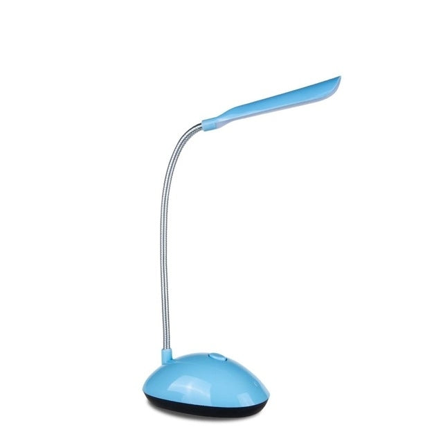 2 unidades de candeeiros de mesa flexíveis ajustáveis portáteis para leitura no quarto, luz noturna LED para crianças, branco, rosa, azul, verde