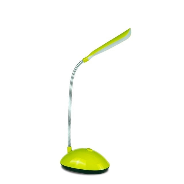 2 unidades de candeeiros de mesa flexíveis ajustáveis portáteis para leitura no quarto, luz noturna LED para crianças, branco, rosa, azul, verde