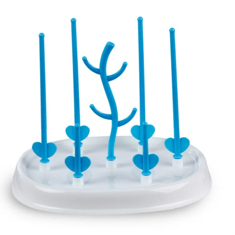 Suporte para Secar Biberões em Forma de Árvore Simples, Secador de Limpeza Destacável, Útil, Suporte para Biberão, Chupeta e Tetina para Bebé