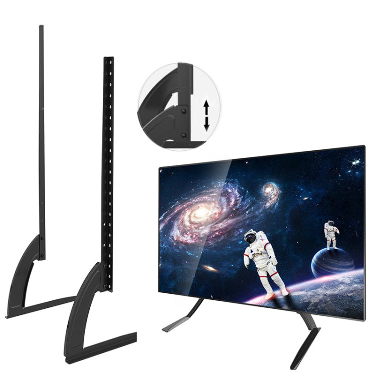Suporte Universal Ajustável em Altura para Montagem de 35-72 polegadas Base de Suporte de Secretária para TV LCD Ecrã Plano