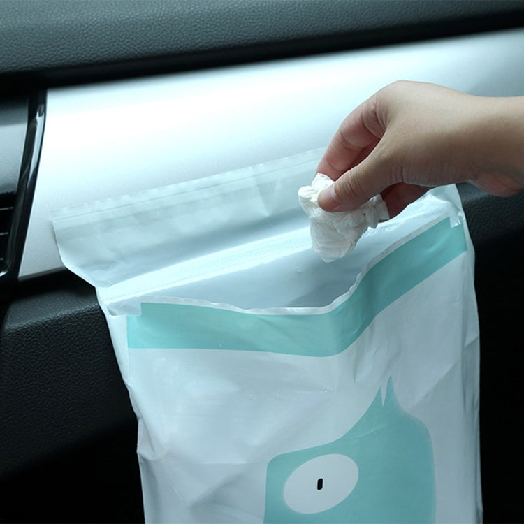 15 Peças de Sacos de Lixo Criativos e Bonitos para Carro, Tipo Adesivo para Limpeza do Interior do Veículo