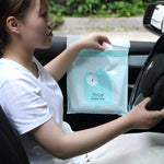 15 Peças de Sacos de Lixo Criativos e Bonitos para Carro, Tipo Adesivo para Limpeza do Interior do Veículo