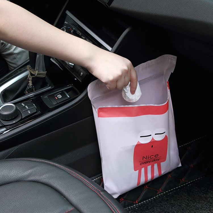 15 Peças de Sacos de Lixo Criativos e Bonitos para Carro, Tipo Adesivo para Limpeza do Interior do Veículo