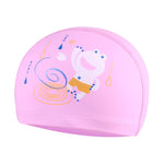 Touca de Natação Impermeável para Crianças com Estampa de Sapo em PU Revestido, Sapo (Azul), Sapo (Rosa), Sapo (Laranja), Sapo (Azul Escuro)