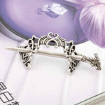Grampos de Cabelo Grandes com Nós Celtas Coroa Joalharia Vintage Runas Vikings Grampos de Cabelo para Mulheres Meninas Acessórios de Pente e Presilha