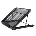 Portable Desktop Folding Cooling Metal Mesh Adjustable Ventilated Holder