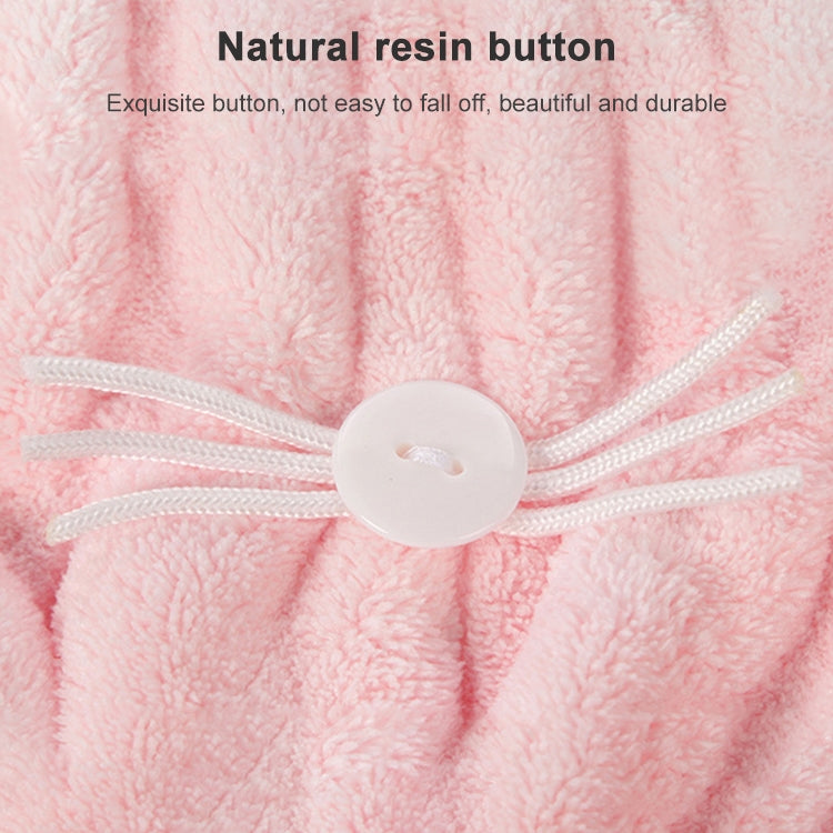 Touca de Cabelo para Secar com Orelhas de Gato em Fleece Coral Macio e Absorvente, Touca de Duche para Adultos Reforçada