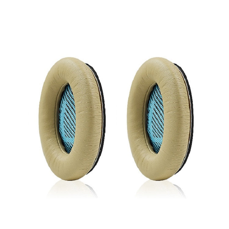 2 PCS Protetores de Couro de Carneiro para Auscultadores BOSE QC 15 / 25 / 35