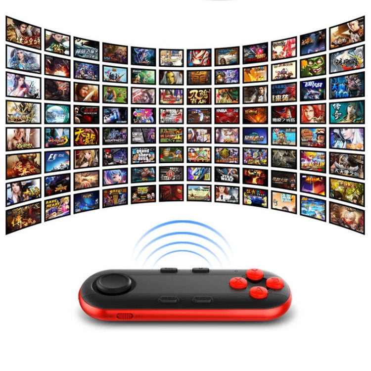 Comando de Jogo Bluetooth Inteligente Sem Fios para Óculos de Realidade Virtual 3D VR, Joystick, Compatível com Android / IOS, Branco, Preto