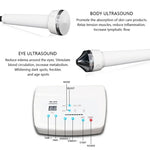 2 Peças Máquina Profissional Ultrassónica para Cuidados Faciais Femininos, Clareamento, Remoção de Sardas e Anti-envelhecimento