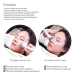 2 Peças Máquina Profissional Ultrassónica para Cuidados Faciais Femininos, Clareamento, Remoção de Sardas e Anti-envelhecimento