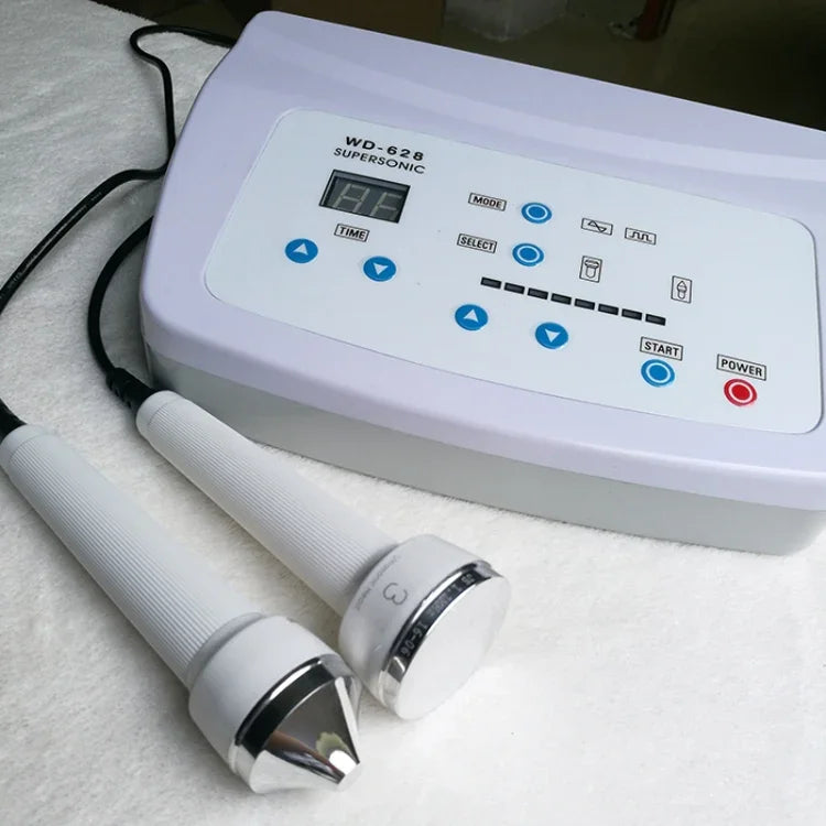 2 Peças Máquina Profissional Ultrassónica para Cuidados Faciais Femininos, Clareamento, Remoção de Sardas e Anti-envelhecimento