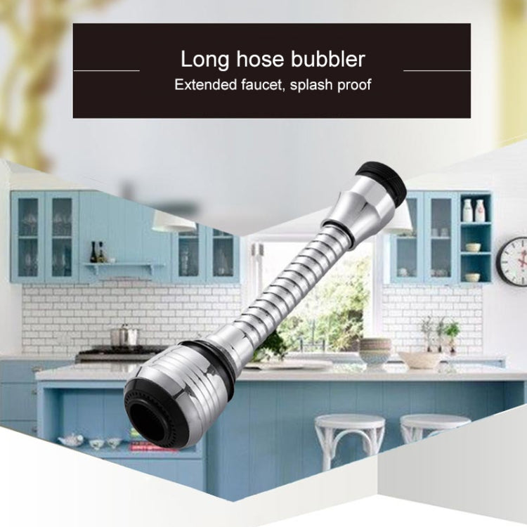 Acessórios de Cozinha com Rotação de 360 Graus, Filtro de Bolha de Água Longo, Aerador Economizador de Água para Torneira, Filtro de Bolha de Água Longo