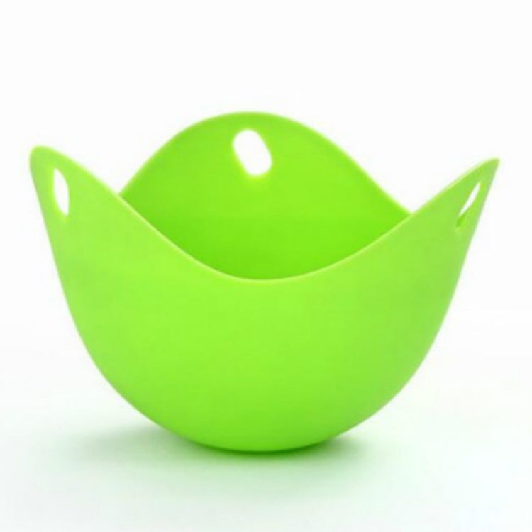 Cozedor de Ovos de Silicone Suporte para Ovos Utensílios de Cozinha Panqueca Utensílios de Cozedura Tabuleiro para Cozer Ovos a Vapor, Verde, Vermelho, 4 peças de ovo cozido a vapor
