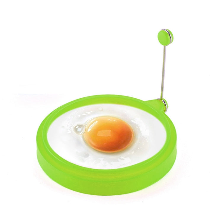 Anel de Ovo Redondo de Silicone para Pequeno-almoço DIY Molde para Ovo Frito Anel para Panqueca Molde de Cozinha Antiaderente, Redondo, Azul, Redondo, Verde, Redondo, Laranja, Redondo, Vermelho