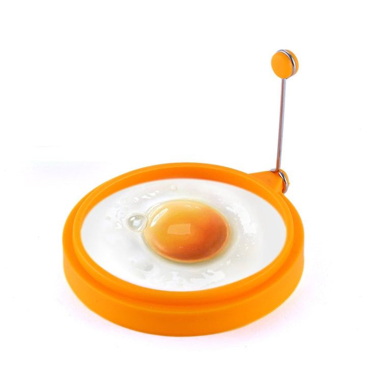 Anel de Ovo Redondo de Silicone para Pequeno-almoço DIY Molde para Ovo Frito Anel para Panqueca Molde de Cozinha Antiaderente, Redondo, Azul, Redondo, Verde, Redondo, Laranja, Redondo, Vermelho