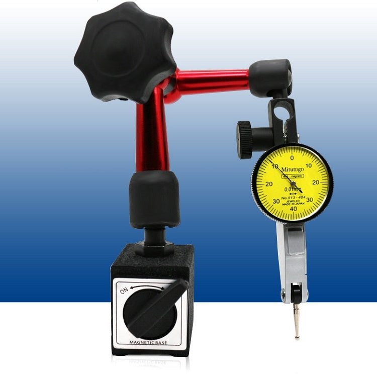 Base Magnética Universal Suporte Mecânico Magnético para Relógio Indicador de Mostrador, Mesa Pequena Universal, Indicador de Mostrador de Alavanca