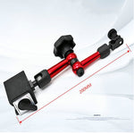 Base Magnética Universal Suporte Mecânico Magnético para Relógio Indicador de Mostrador, Mesa Pequena Universal, Indicador de Mostrador de Alavanca