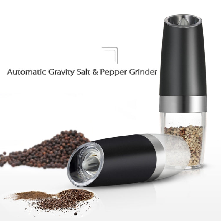 Moedor Elétrico Automático de Pimenta e Sal com Luz LED, Moedor Elétrico Automático de Pimenta