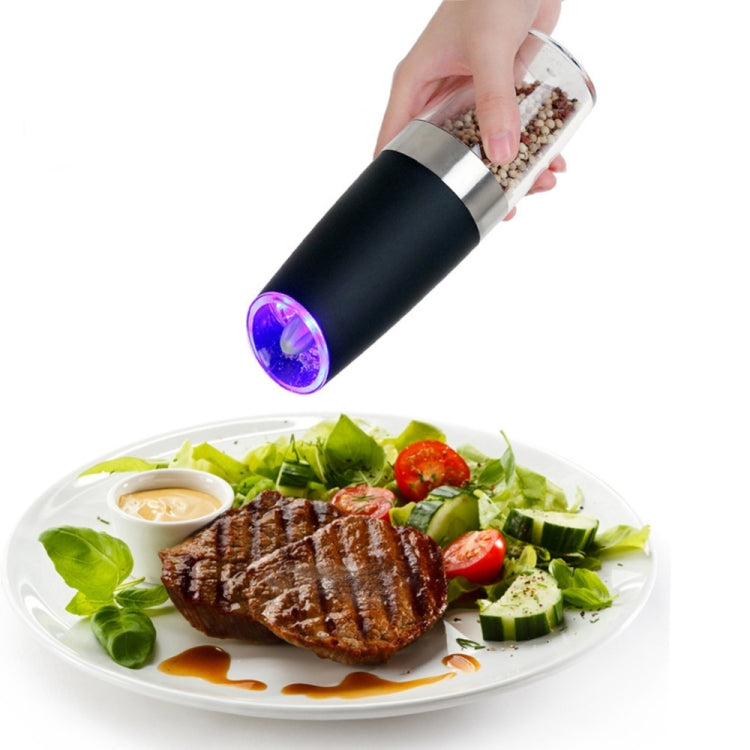 Moedor Elétrico Automático de Pimenta e Sal com Luz LED, Moedor Elétrico Automático de Pimenta