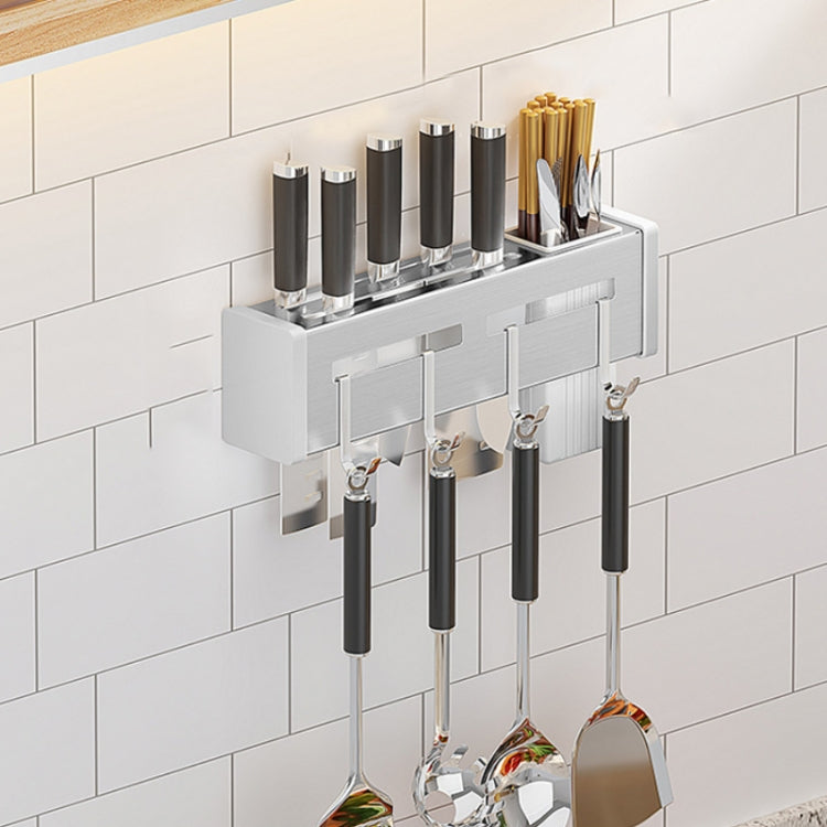 Suporte de Parede para Cozinha Sem Perfuração Suporte para Pauzinhos, Escovado 30cm, Escovado 40cm, Escovado 50cm, Escovado 60cm, Preto 30cm, Preto 40cm, Preto 50cm, Preto 60cm